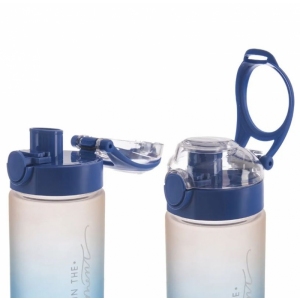 Láhev tritan uzávěr Saga modrá 0,5 l