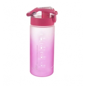 Láhev tritan uzávěr Saga růžová 0,5 l