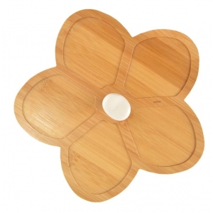 Miska porc.+napich.+bambus tác serv. set WHITELINE