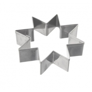 Vykrajovačka nerez hvězda 8 cípů