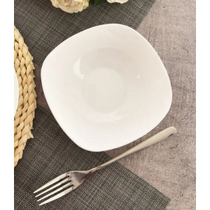 Miska opál. sklo LUNA hranatá 15x15 cm