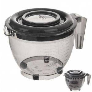 Mísa UH šlehací+víko GREY Jug kulatá pr. 19 cm