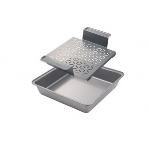 Plech na pečení s roštem DELÍCIA 24 x 24 cm