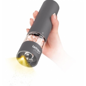 LT7061 MLÝNEK ELEKTR. ŠEDÝ RUBER LAMART