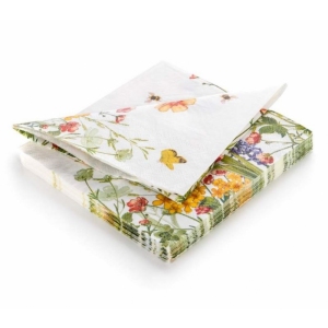 Ubrousky 33 x 33 cm, sada 20 ks, MEADOW