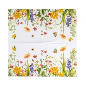 Ubrousky 33 x 33 cm, sada 20 ks, MEADOW