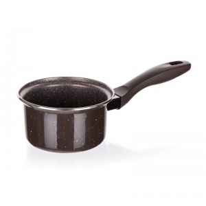 Rendlík smaltovaný GRANITE Dark Brown 14 x 6,5 cm, 0,55 l