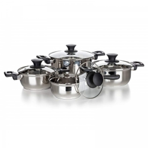 Sada nerezového nádobí SUPER VALUE, 8 ks