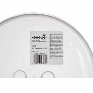 Poklop do mikrovlnnné trouby ACCASA, průměr 26,5 cm, transparentni