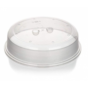 Poklop do mikrovlnnné trouby ACCASA, průměr 26,5 cm, transparentni