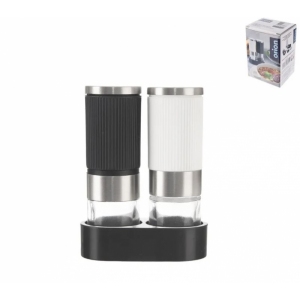 Kořenka UH/sklo/nerez s mlýnkem 2 ks