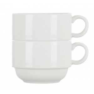 Hrnek porc. MONA Tonda 0,18 l stohovatelný