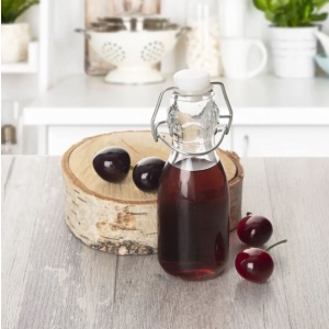 Láhev sklo/kov klip uzávěr 0,16 l