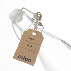 Láhev sklo/kov klip uzávěr 0,16 l