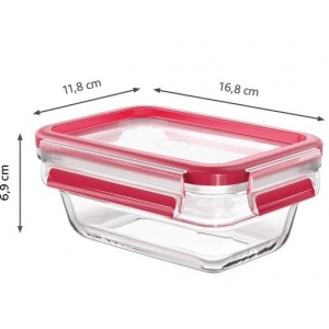 Dóza Tefal Master Seal Glass N1040510 obdelníková 0,45 l