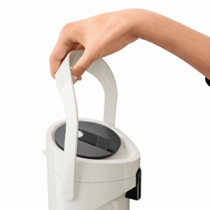 PONZA termokonvice s pumpou 1,9 l, bílá