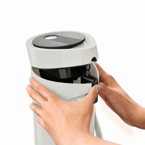 PONZA termokonvice s pumpou 1,9 l, bílá