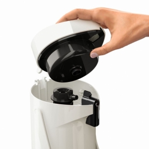 PONZA termokonvice s pumpou 1,9 l, bílá