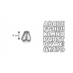 Tescoma Vykrajovátka abeceda DELÍCIA KIDS 34ks