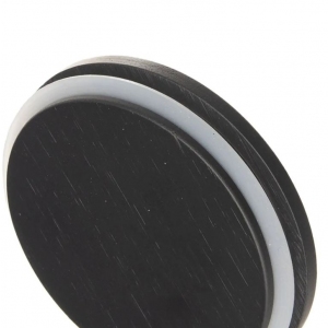 Dóza borosil. sklo/bambus 0,5 l kulatá