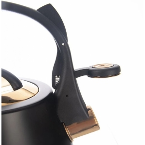 Čajník nerez píšť. Rose gold 3 l