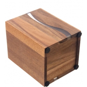 Stojan na kuchyňské náčiní akácie/resin RIVER