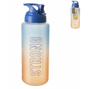 Láhev tritan uzávěr Moly blue-orange 1 l