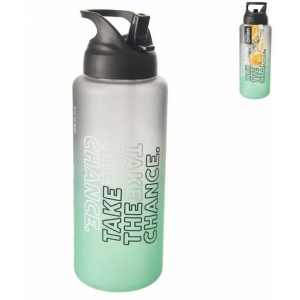 Láhev tritan uzávěr Moly green-black 1 l