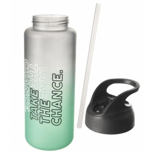 Láhev tritan uzávěr Moly green-black 1 l