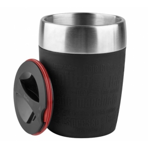 Tefal Cestovní hrnek 0.2l TRAVEL CUP nerez/černá