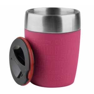 Tefal Cestovní hrnek 0.2l TRAVEL CUP nerez/malinová