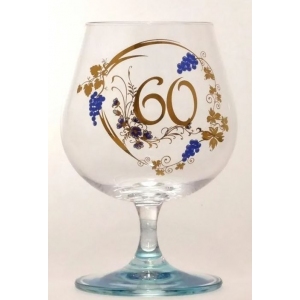 SKLENICE BRANDY VYROCI 60 modrá