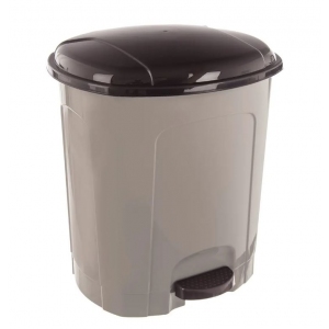 Koš odp. UH s pedálem 11,5 l kávově hnědá