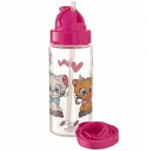 Láhev tritan uzávěr KOCOUŘI 0,5 l