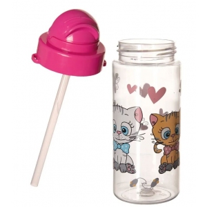 Láhev tritan uzávěr KOCOUŘI 0,5 l