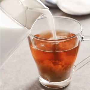 Mlékovka sklo+víčko UH Lily 0,24 l