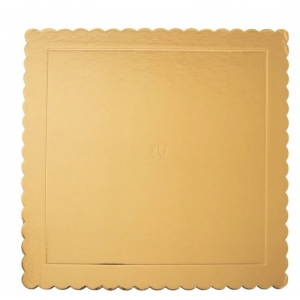 Podložka pod dort oboustranná 34x34 cm 1 ks