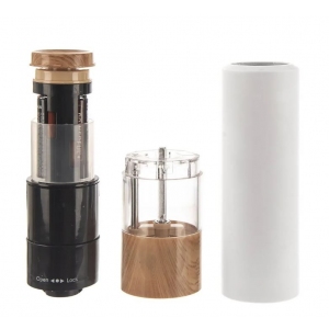 Mlýnek UH/AL elektr. na koření s LED osv. v. 23 cm