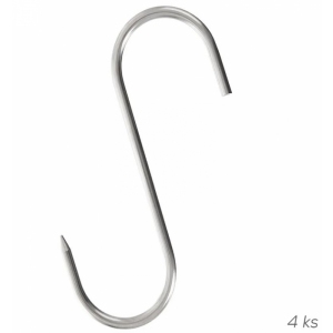 Háček nerez do udírny 15x12 cm 4 ks