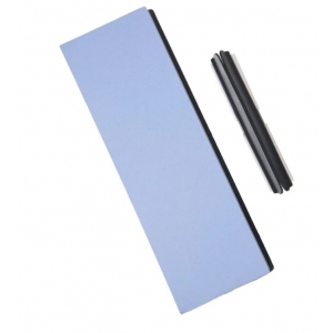 Kámen brusný korund 1000/3000+podložka+úchyt na nože