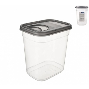 Dóza UH dávkovací GREY Pantry 2 l zas. víčko, šedá