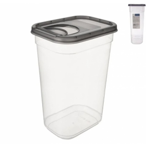 Dóza UH dávkovací GREY Pantry 3,2 l zas. víčko, šedá