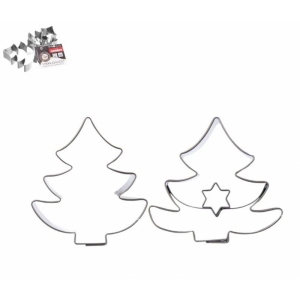 Vykrajovačka nerez/střed STROMEK 2 ks