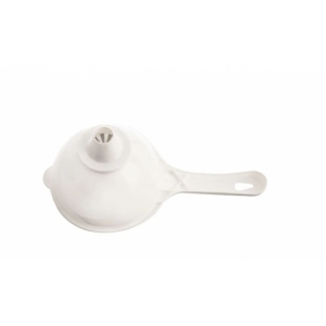 Nálevka UH Hobby pr. 11,5 cm+sítko bílá