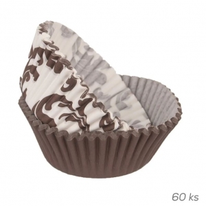 Košík cukrářský papír pr. 2,5 cm/60 ks mix