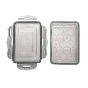 Dóza UH s těsněním Prim obd. 0,5 l GREY šedá