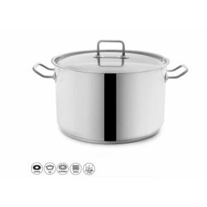 Kastrol nerez STOCK 21,5 l poklice