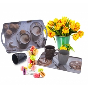 Hrnek ker. Shiney 0,27 l 4 ks mix