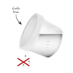 Dóza UH WHITE 0,5 l