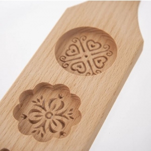 Formička dřevo vytlačované kolečko 3